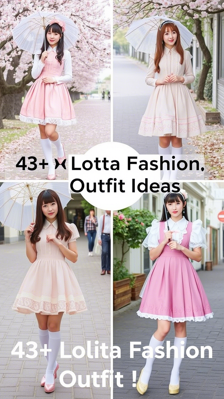 43+ Lolita Fashion Outfit Ideas You’ll Fall in Love With (Sweet, Gothic & More!)