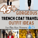 Trench Coat Travel Outfit Ideas