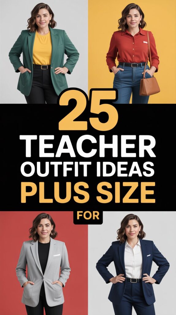 Teacher Outfit Ideas for Plus Size