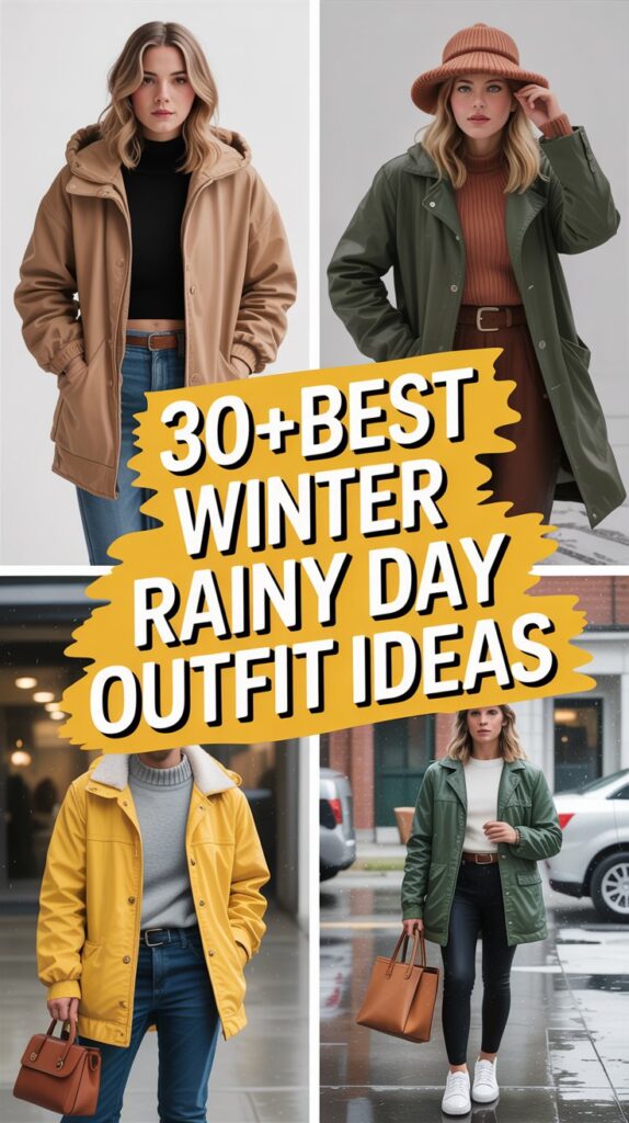 Best Winter Rainy Day Outfit Ideas to Stay