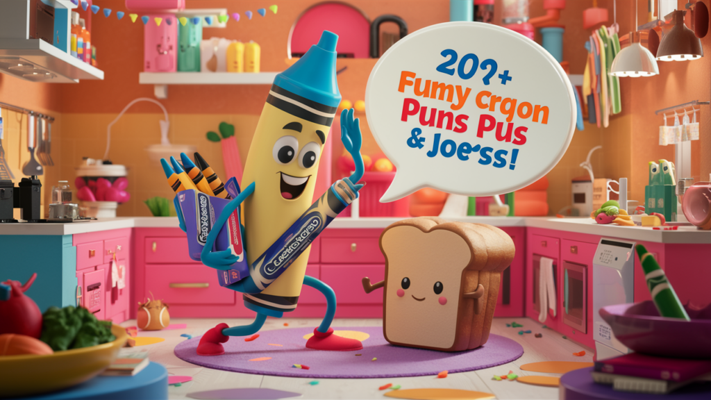 Funny Crayon Puns & Jokes