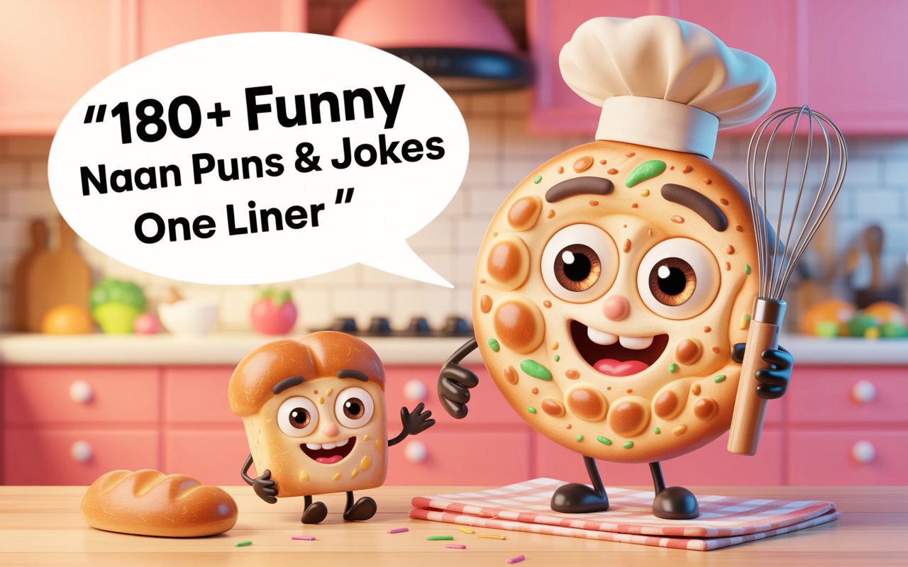 180+ Funny Naan Puns & Jokes One Liner (2025)