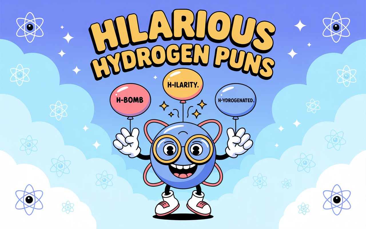 Hilarious Hydrogen Puns & Jokes