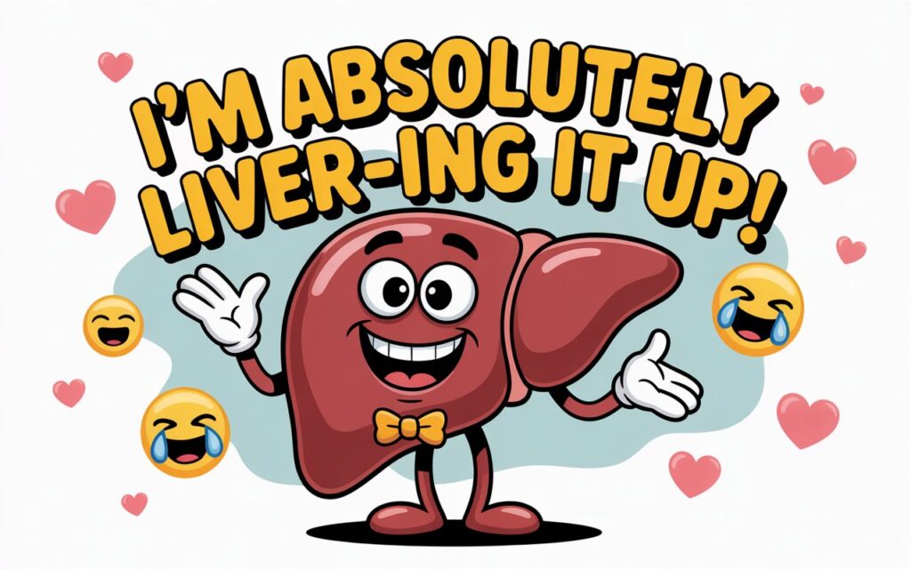 Funny Liver Puns