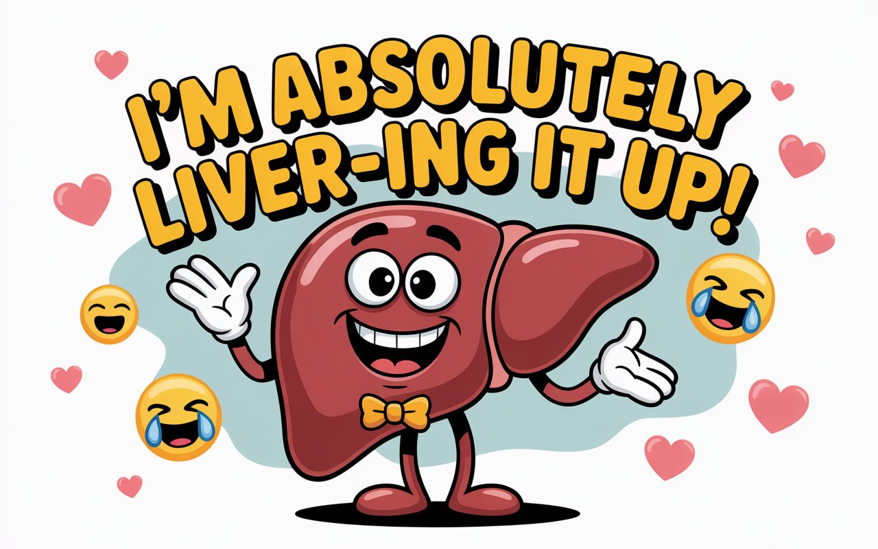 Funny Liver Puns