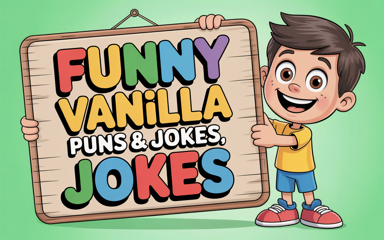 195+ Funny Vanilla Puns & Jokes One Liner (2025)