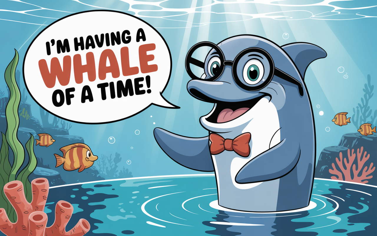 Funny Dolphin Puns