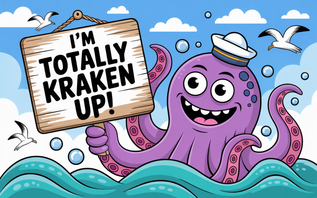Funny Kraken Puns