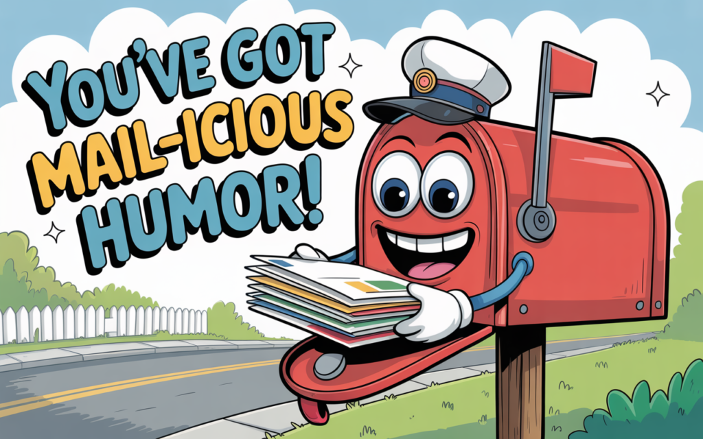 Funny Mail Puns