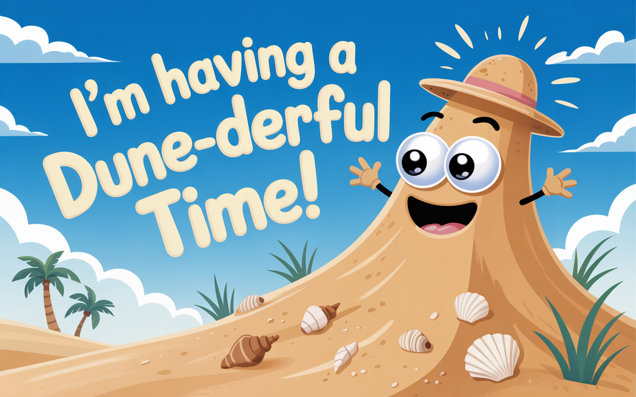 Funny Sand Dune Puns