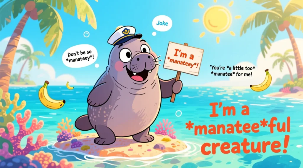 Funny Manatee Puns & Jokes