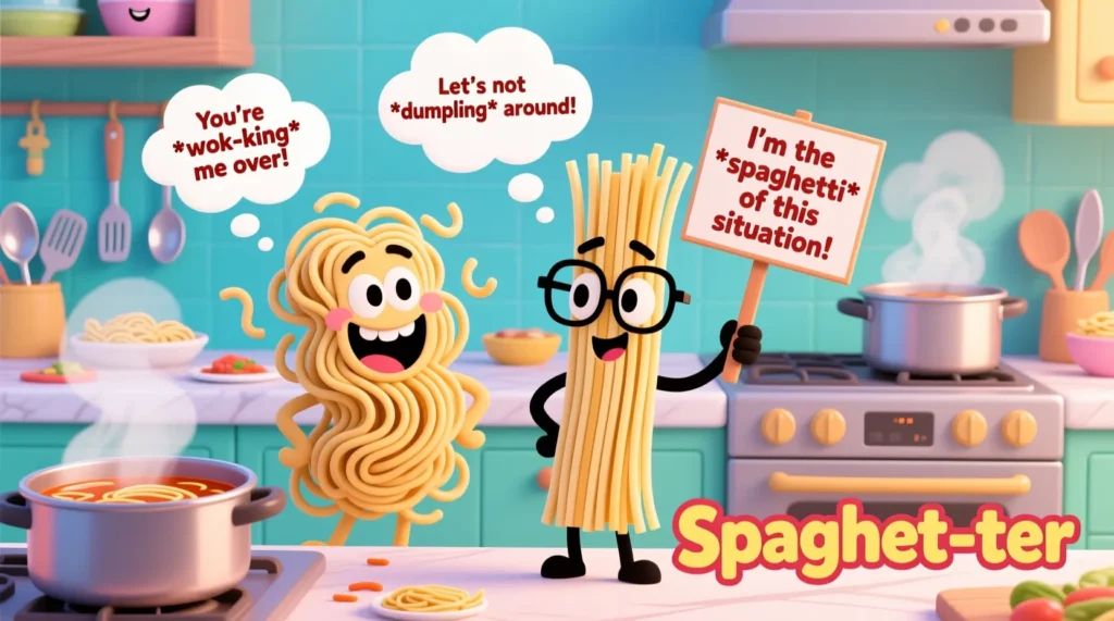 Funny Noodle Puns & Jokes