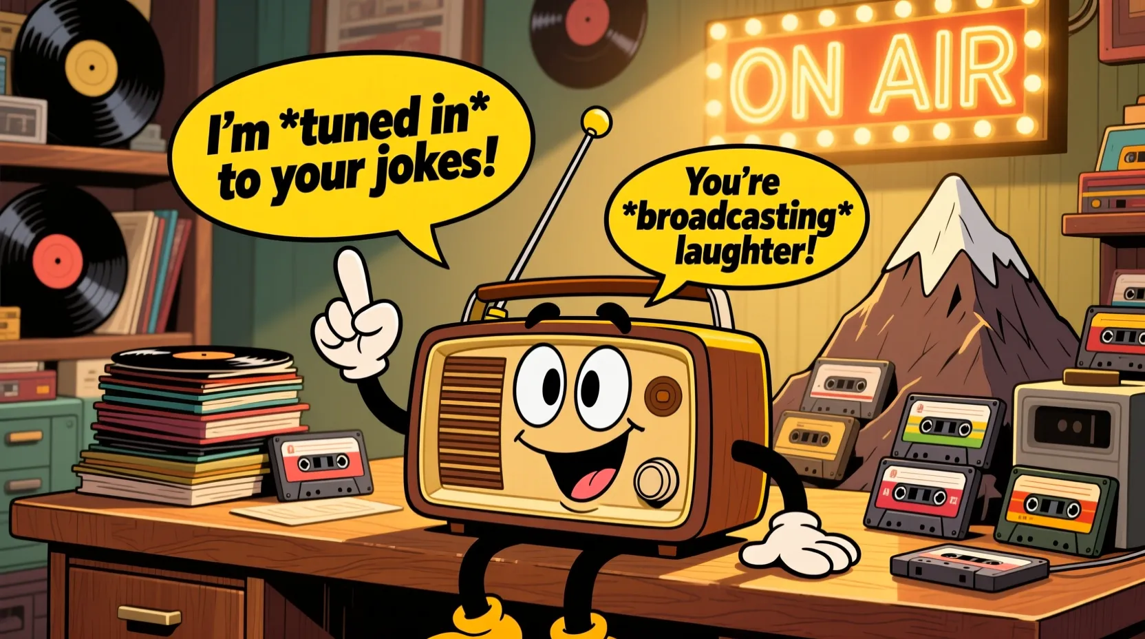 Funny Radio Puns & Jokes