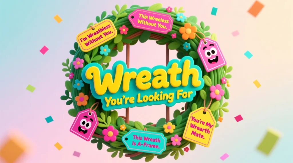Funny Wreath Puns & Jokes