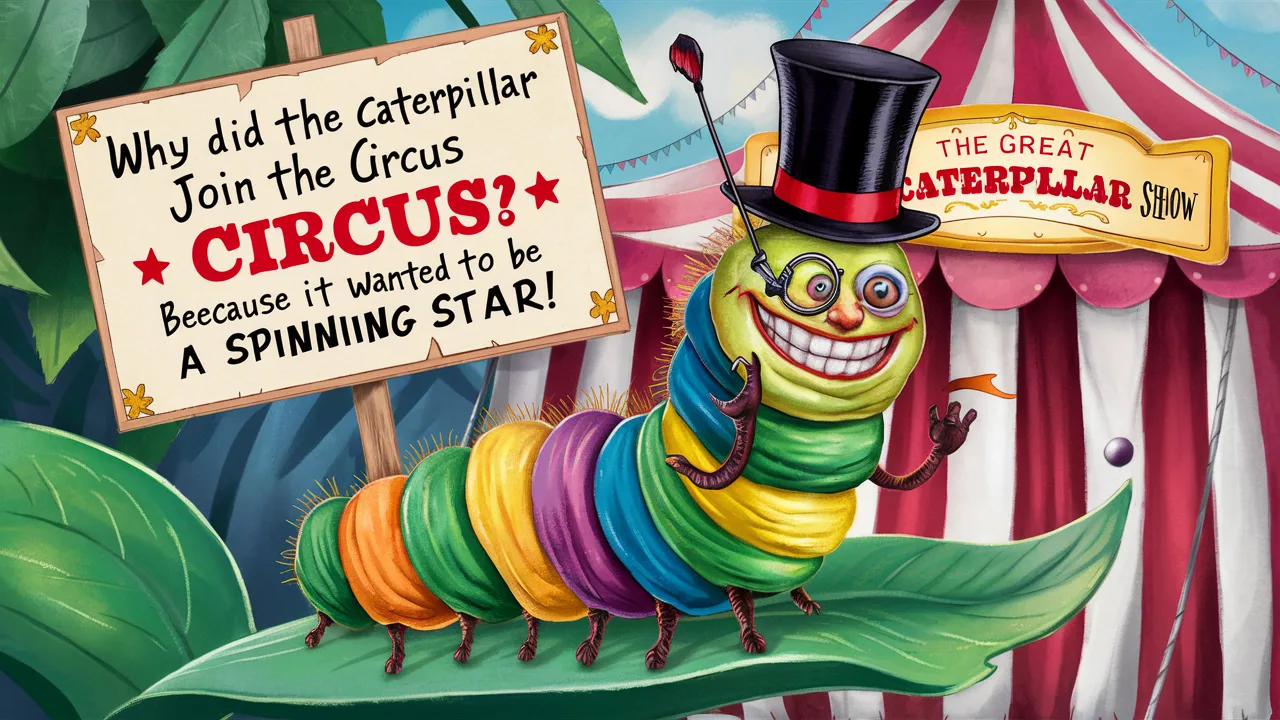 Funny Caterpillar Puns & Jokes