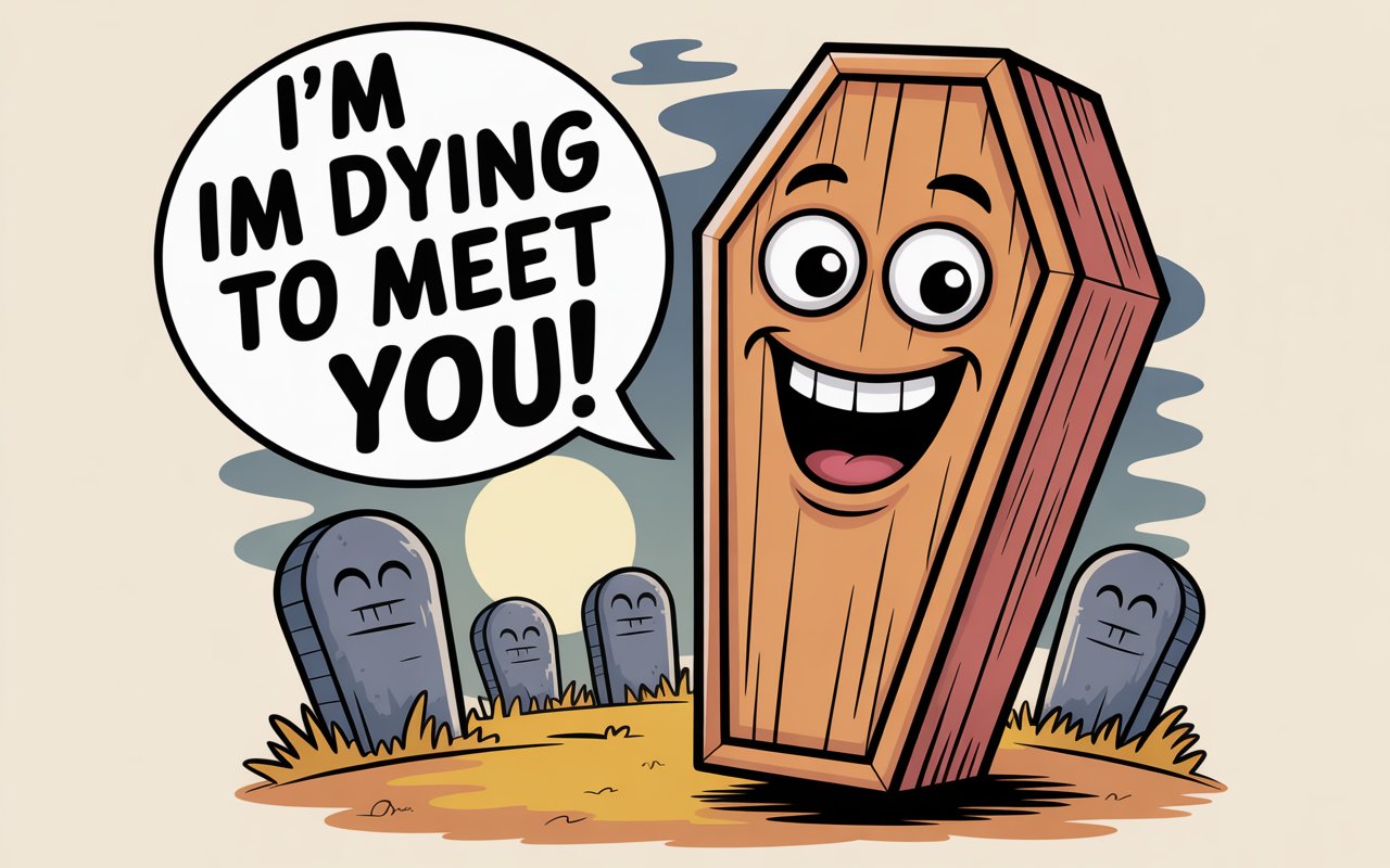 Funny Coffin Puns & Jokes