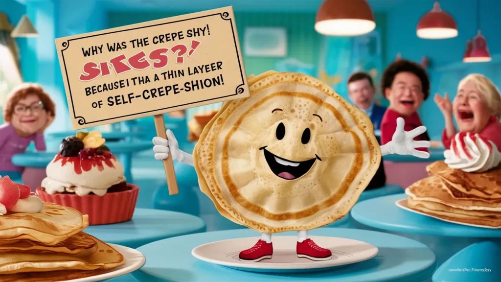Funny Crepe Puns & Joke
