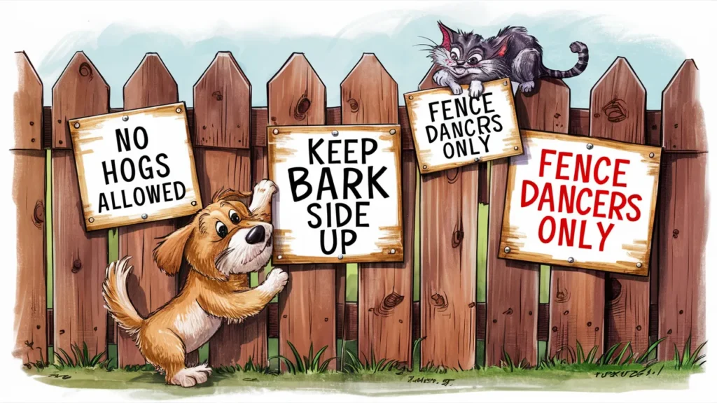 Funny Fence Puns & Jokes