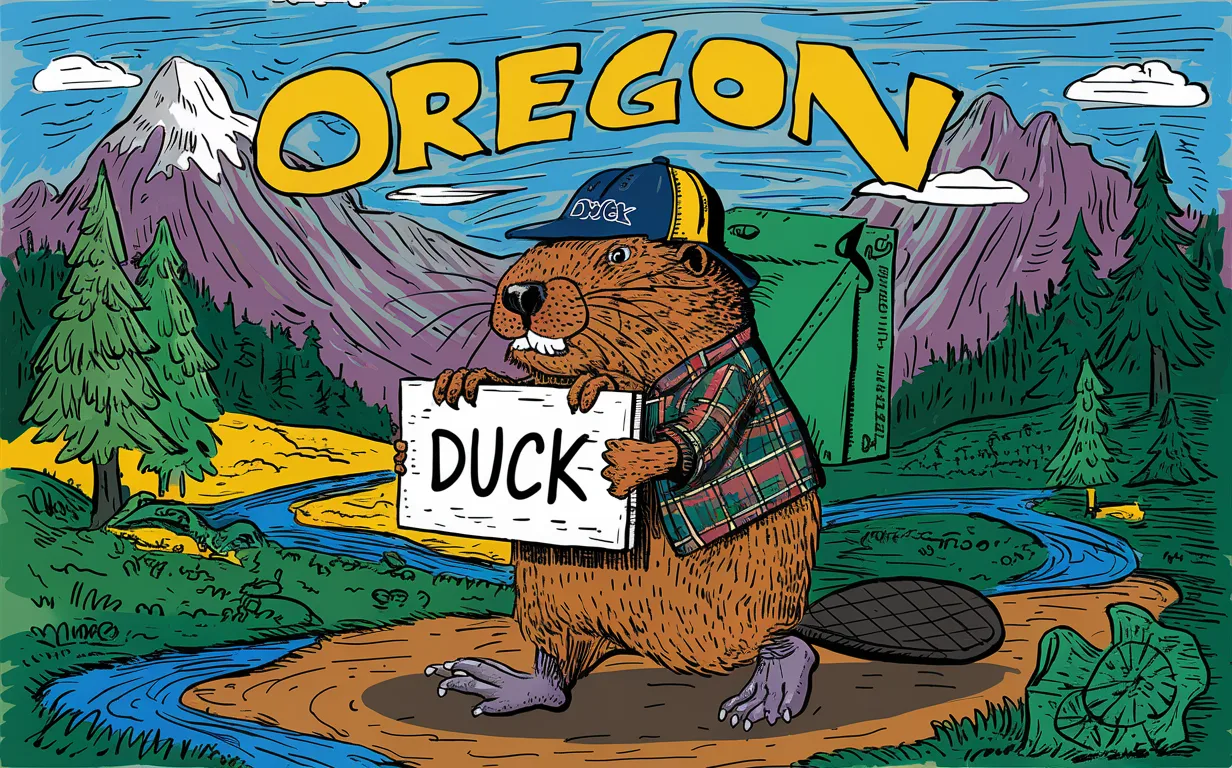 Funny Oregon Pun & Joke