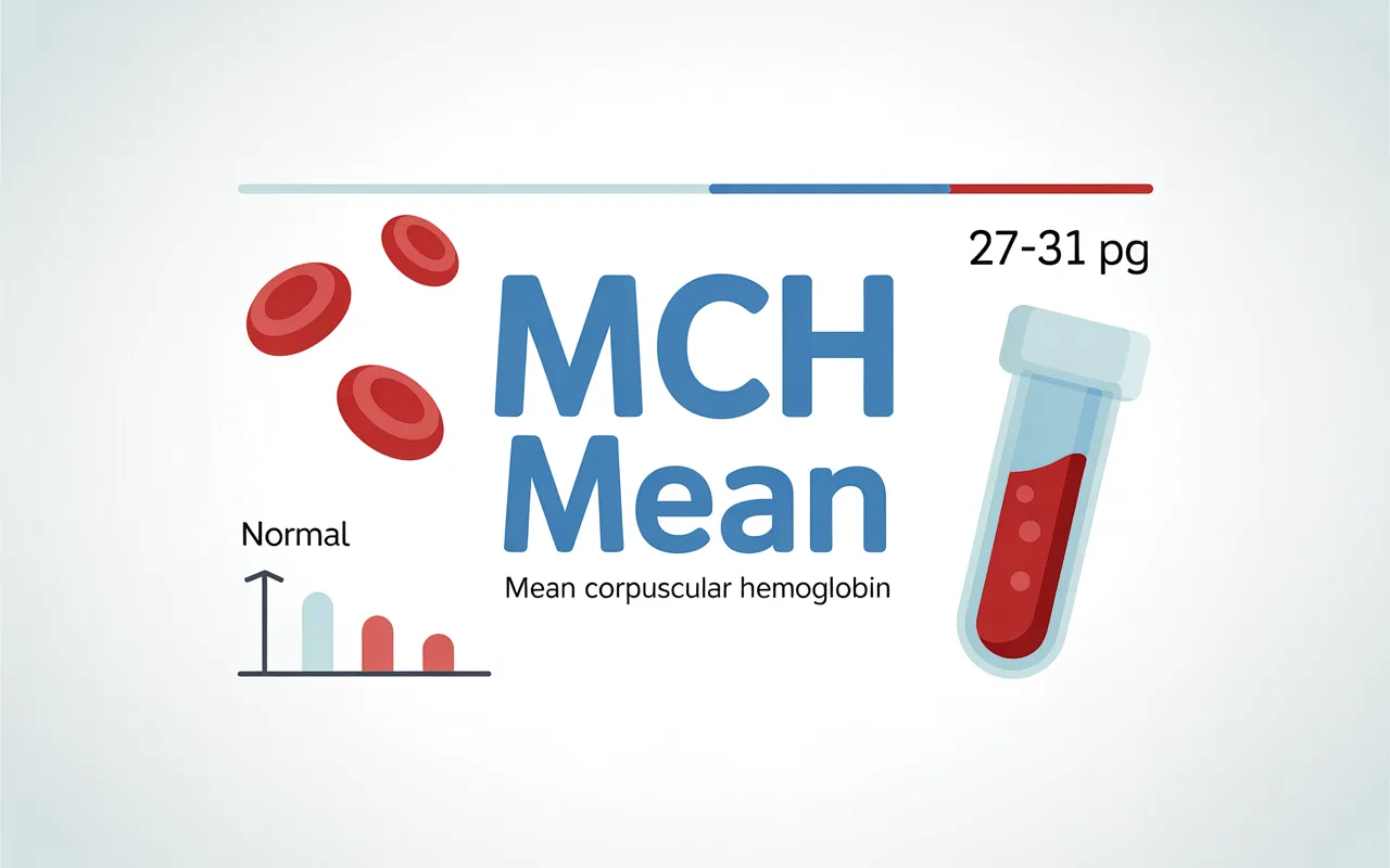 MCH Mean in a Blood Test
