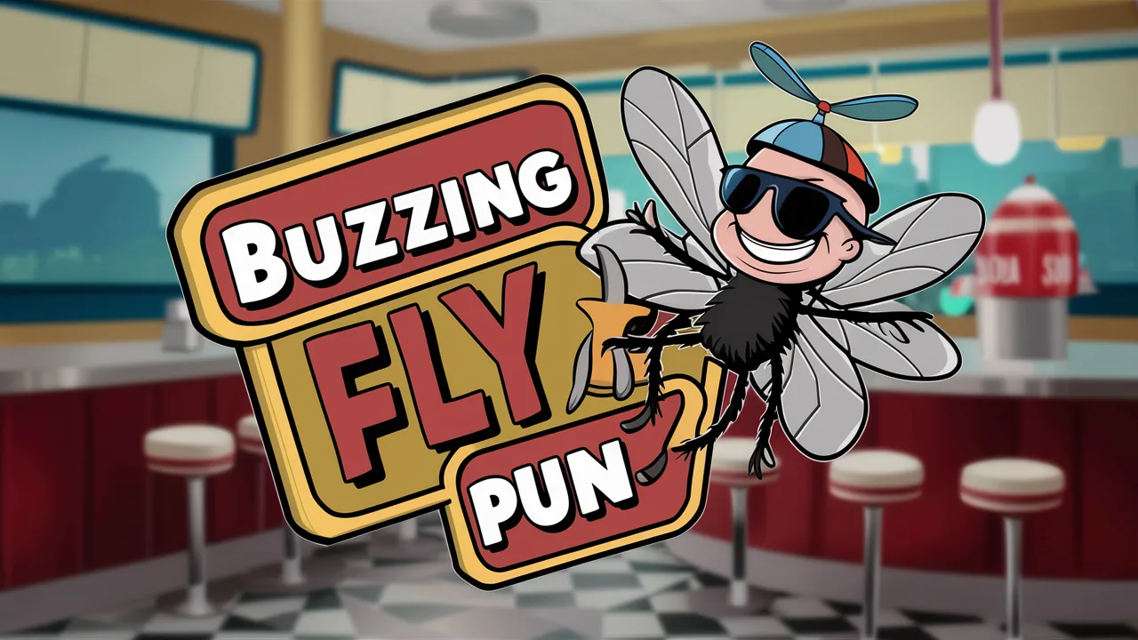 Buzzing Fly Pun