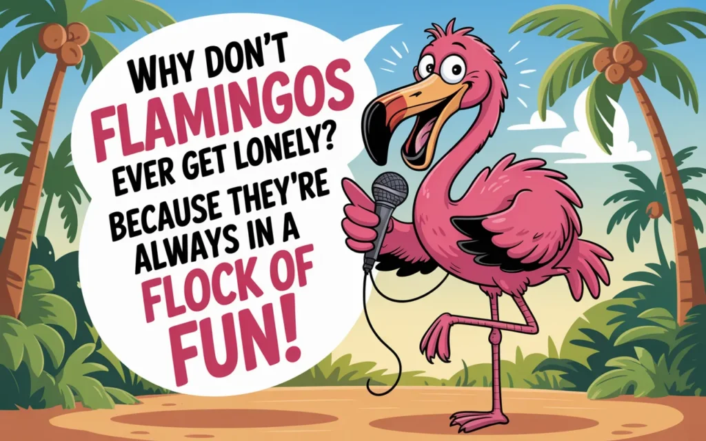 Fun Flamingo Joke