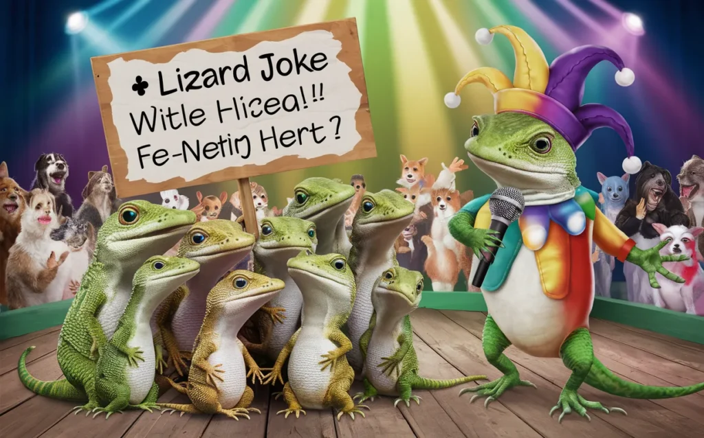 Funny Lizard Joke