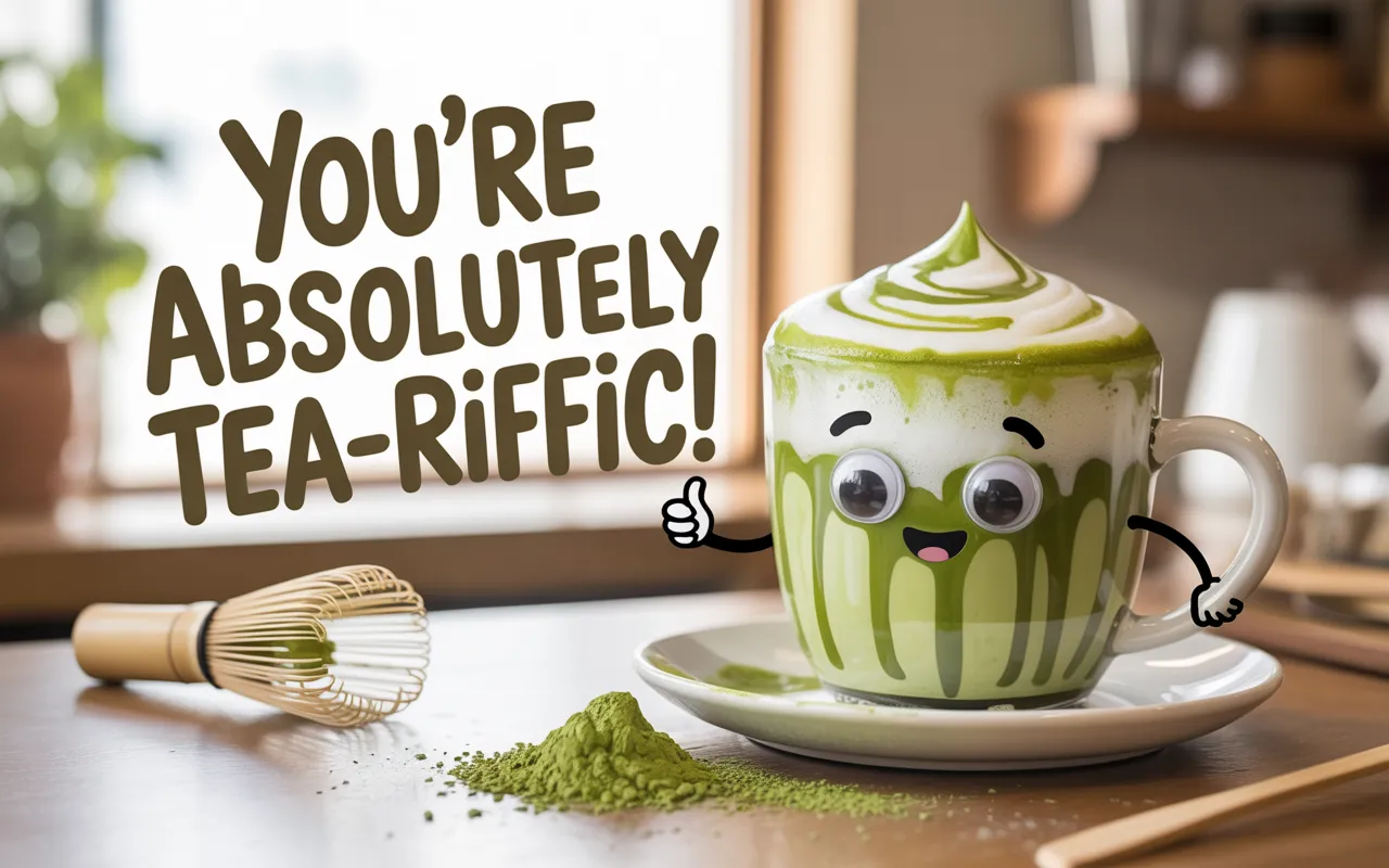 Funny Matcha Pun