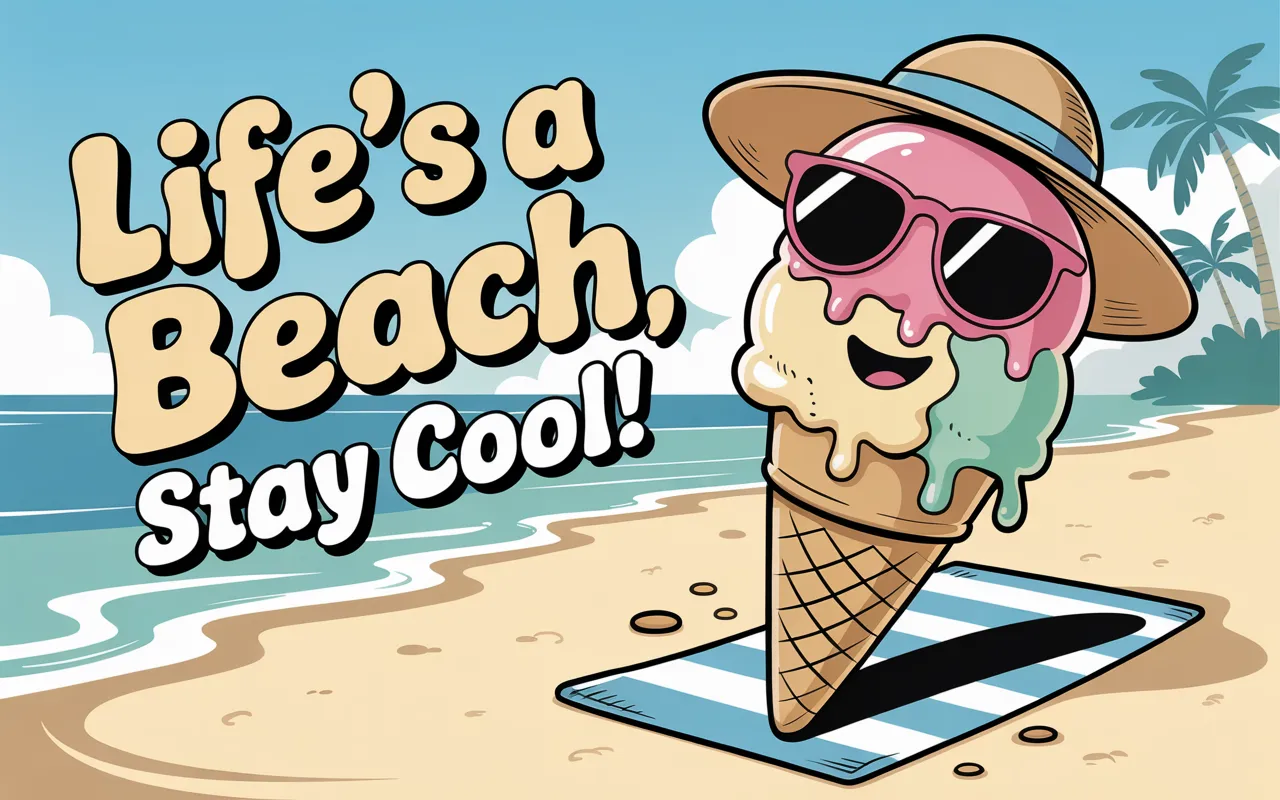 Short Sweet Beach Puns