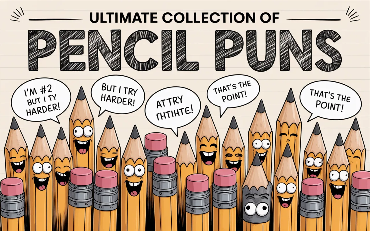 Ultimate Collection of Pencil Pun