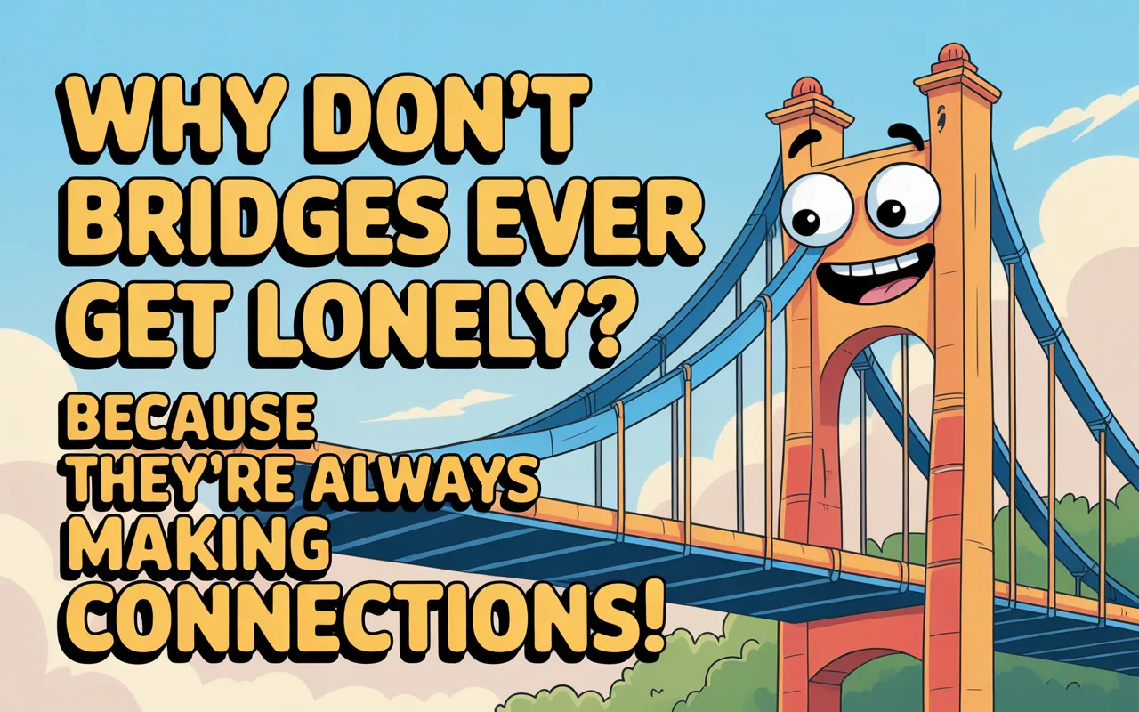 Bridge Puns Funny Clever & Shareable Joke