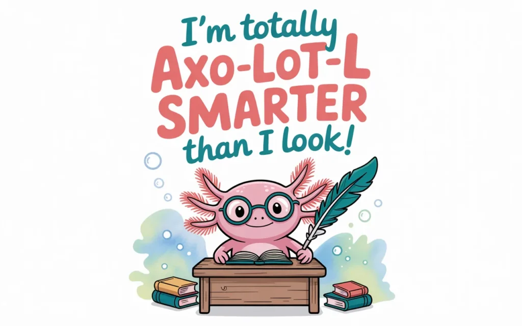 Clever Axolotl Puns
