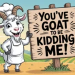 Funny Goat Pun
