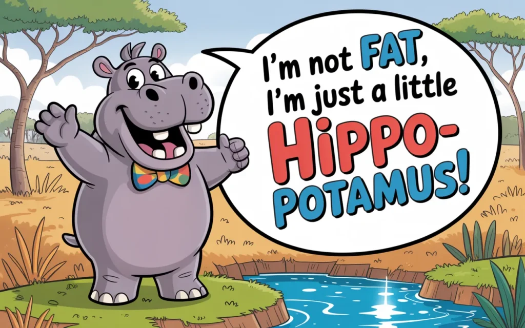 Hilarious Hippo Puns Jokes