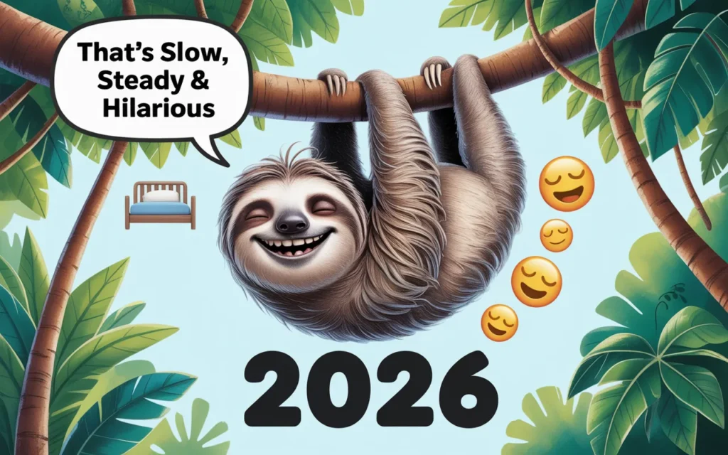 Sloth Humor That’s Slow Steady