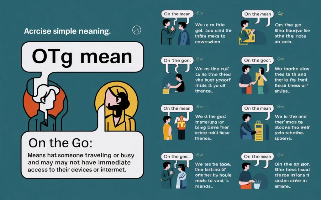 OTG Mean in Text