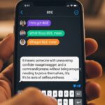 What Does BDE Mean in Text