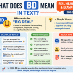 What Does BD Mean in Text