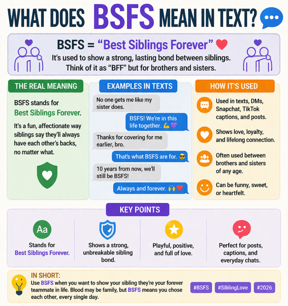 What Does BSFS Mean in Text