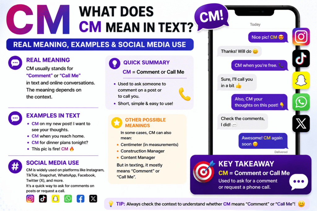 CM Mean in Text