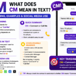 CM Mean in Text