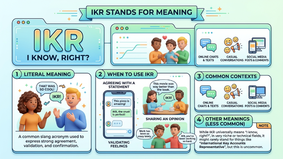 IKR Stands For Meaning