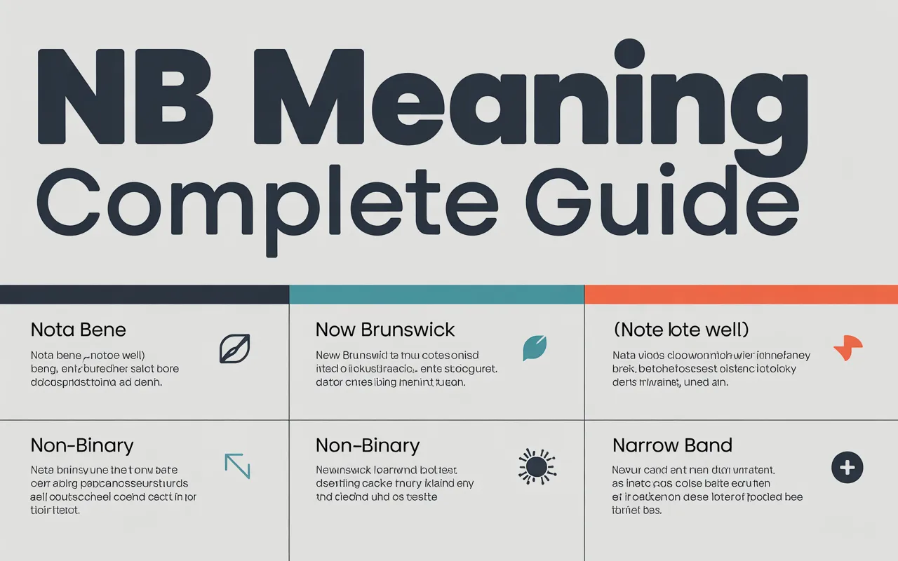 NB Meaning Complete Guide