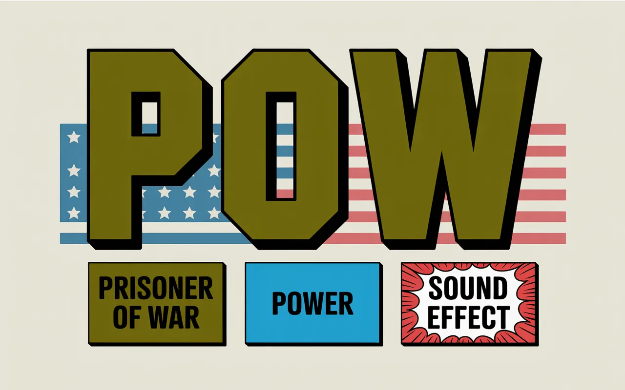 What is a POW Meaning