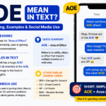 AOE Meaning in Text